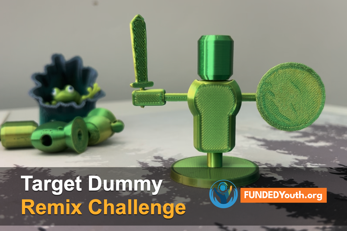 Tutorial: Design a movable target dummy in TinkerCAD.com