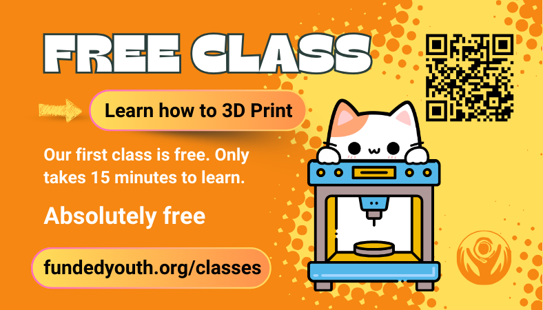 First 3D Printing Class is Free