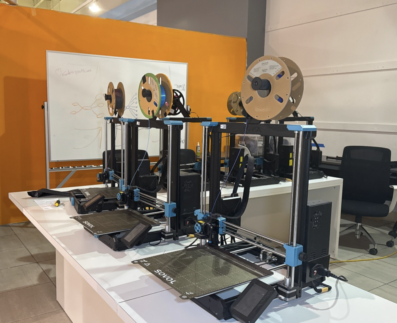 3D printers
